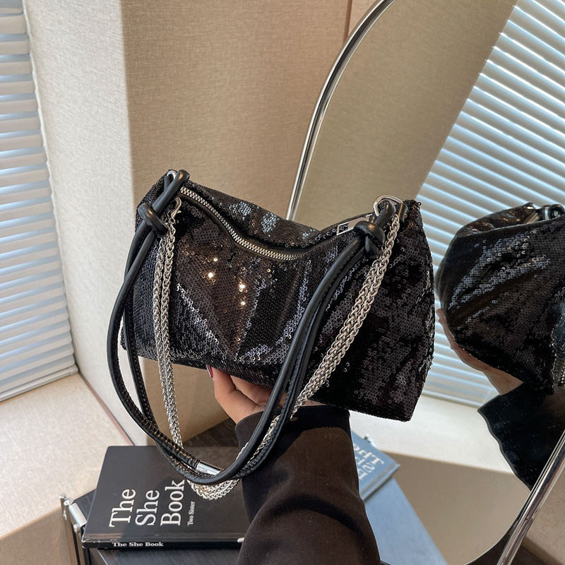 Sac à sous-bras et sac à corps en chaîne