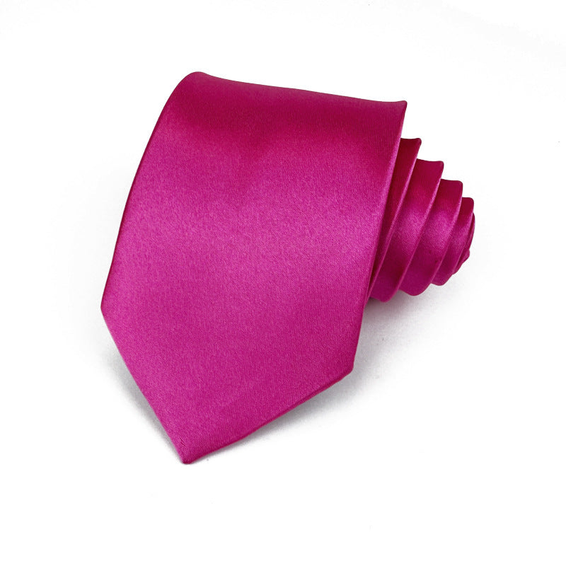 Hommes 8cm Attache à la main Tie couleur unie couleur unie