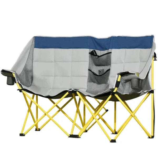 Double folding chair