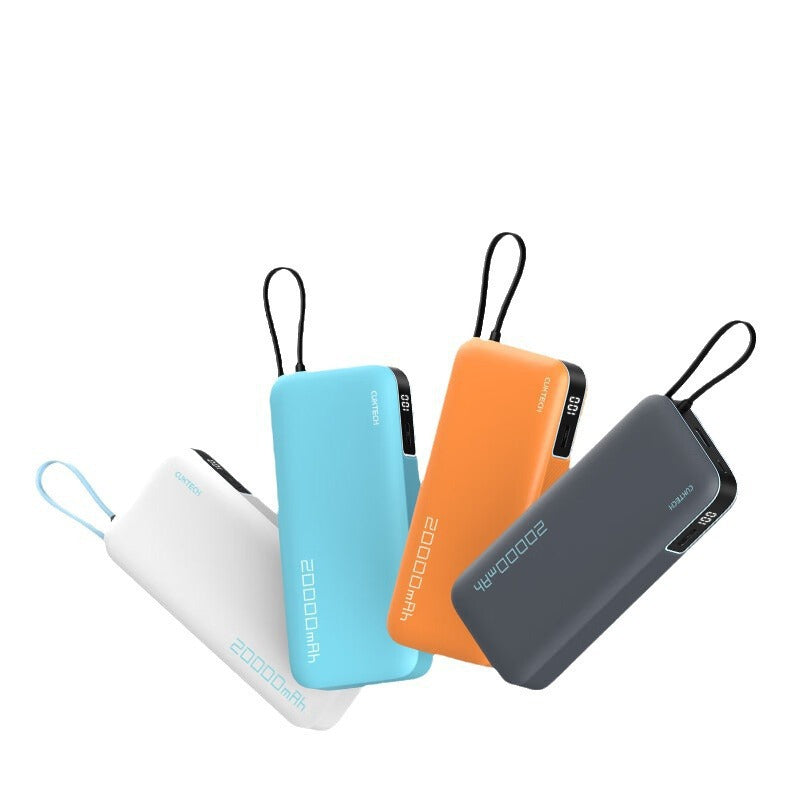 20000 MA Mobile Power PD Fast Charge avec câble Power Bank