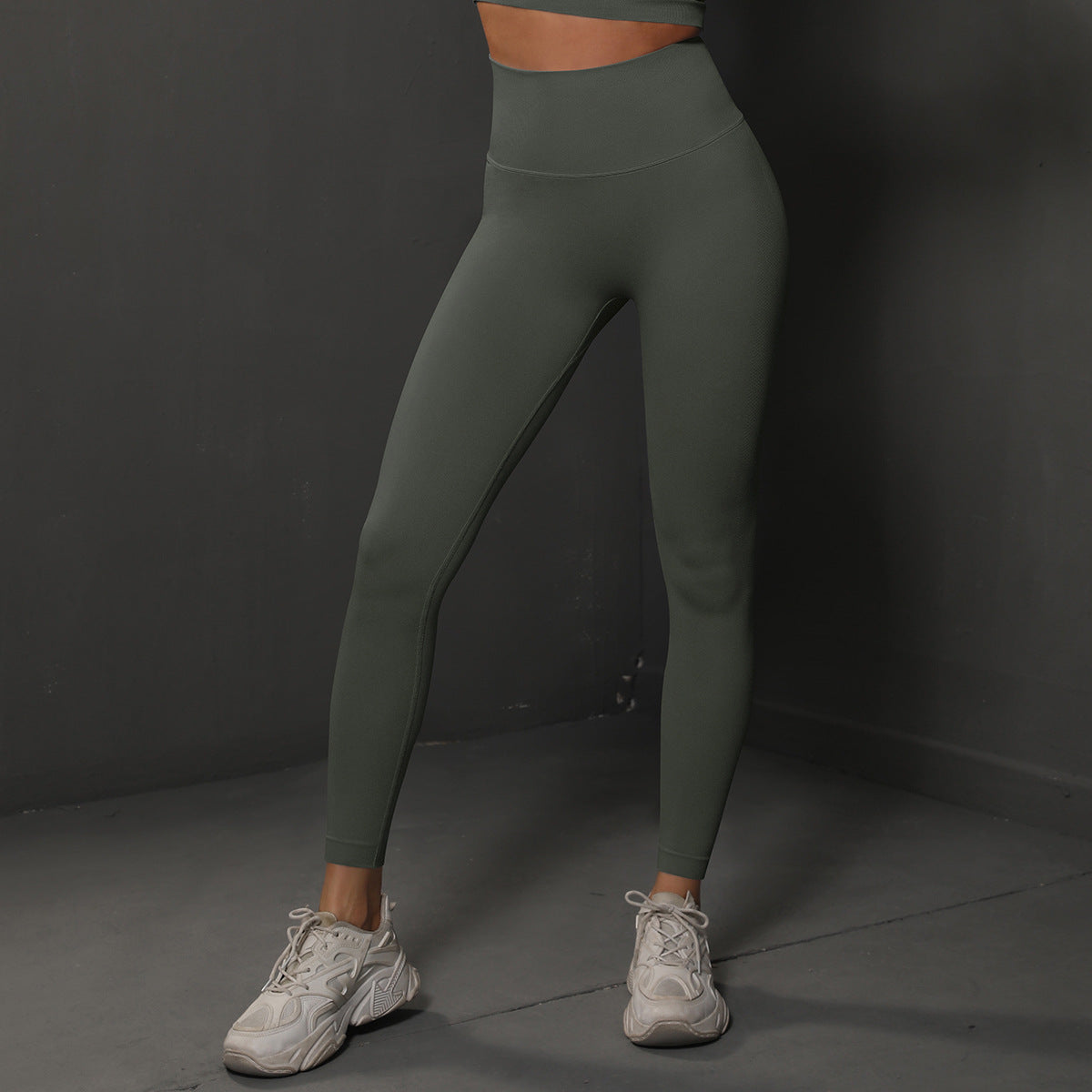 Femmes sans couture haute taille Yoga pantalons Peach Butt Lifting Tights Course entraînement jambe de fitness