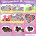 Boîte à bijoux DIY Diamond Heart – Kit d'artisanat créatif pour un bijou en forme de cœur sur mesure