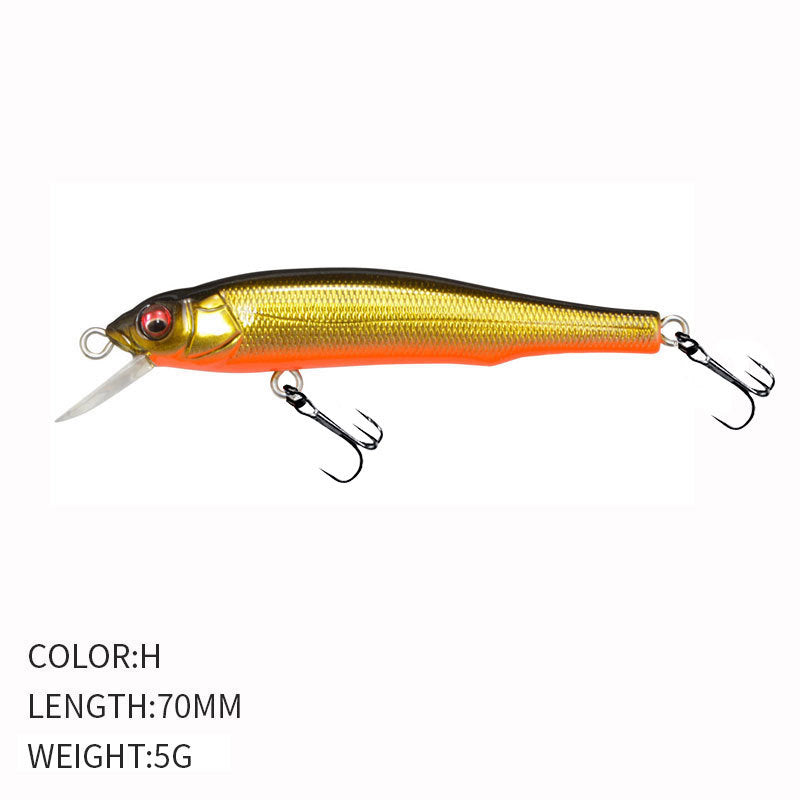Submergé Mino Dummy Bait Horse Mouth Up