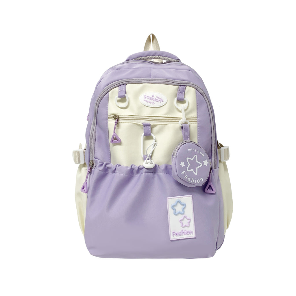 Mignon fille junior lycée étudiant beau sac à dos