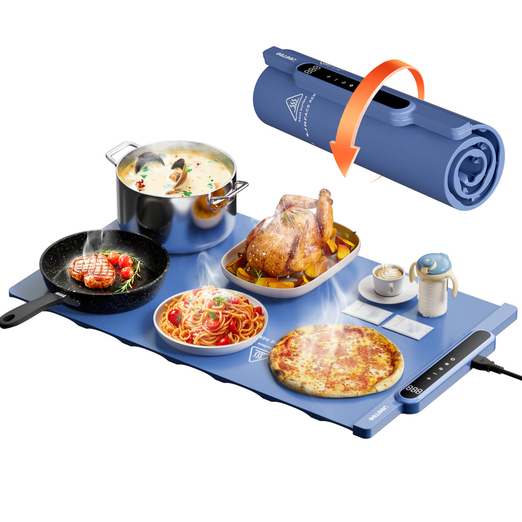 Plaque de chauffage pour aliments en silicone