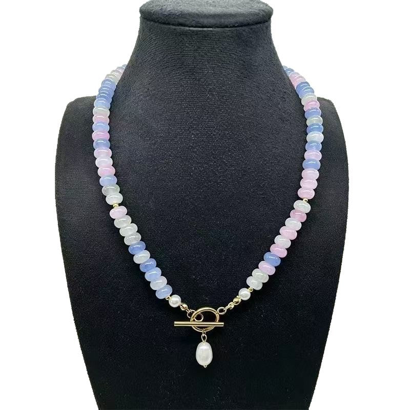 Collier en pierre naturelle Turquoise Pearl