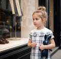Filles Élégante Florale Imprimée Demoiselles d'enfants Enlevant Manche Princesse Robe de fête 1-9