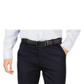 Ceinture en cuir avec finition mat
