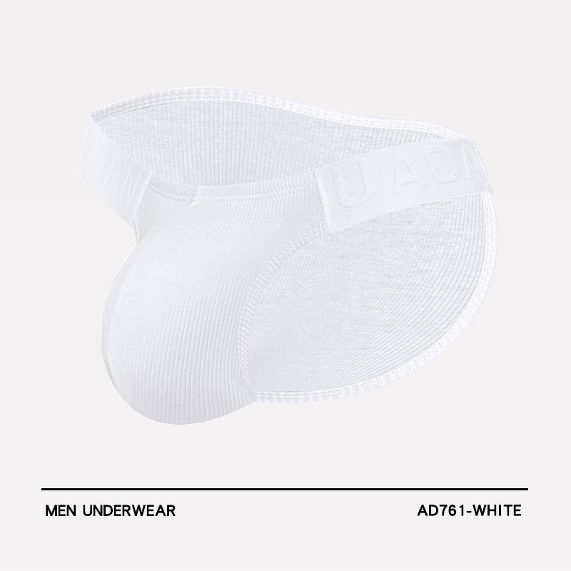 Slips de sport en couleur solide, de taille basse et de haute coupe