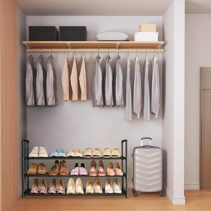 Rack de chaussures 3 Tier Rangement extensible Organisateur Salle Hallway Tidy Space Saver UK