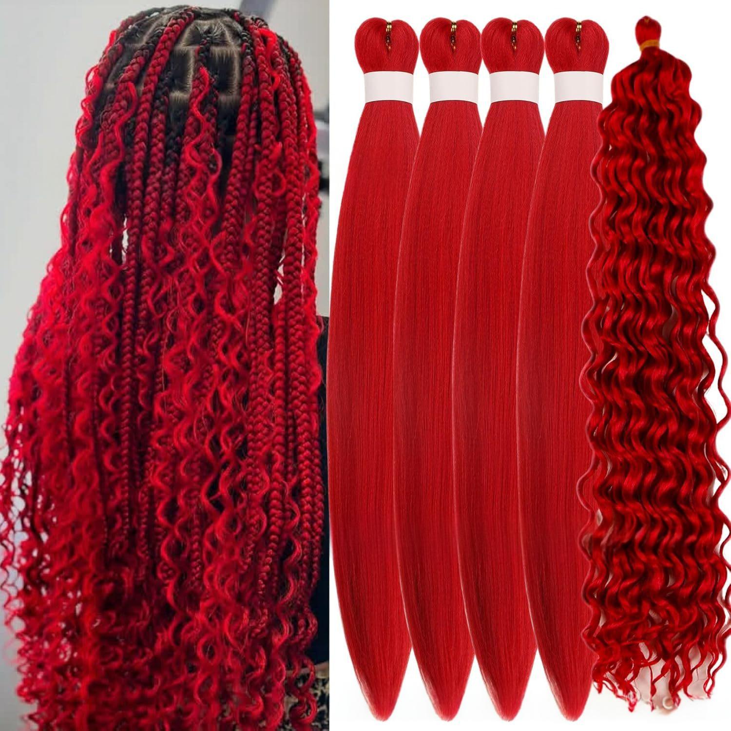 Ensemble de tresses pour cheveux bohème pour femmes