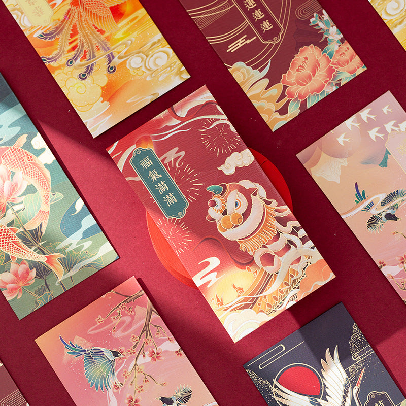 Chine année haute grade or Stamping rouge packet