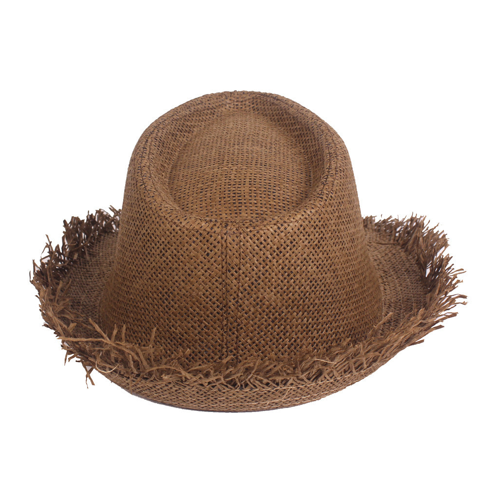 Chapeaux de paille haut de gamme pour hommes