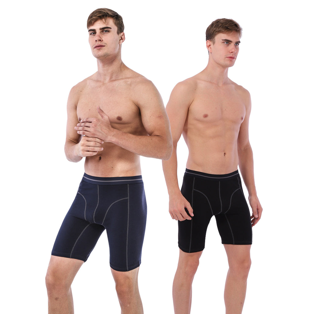 Slip de boxeur sport sport résistant à l'usure pour hommes en coton