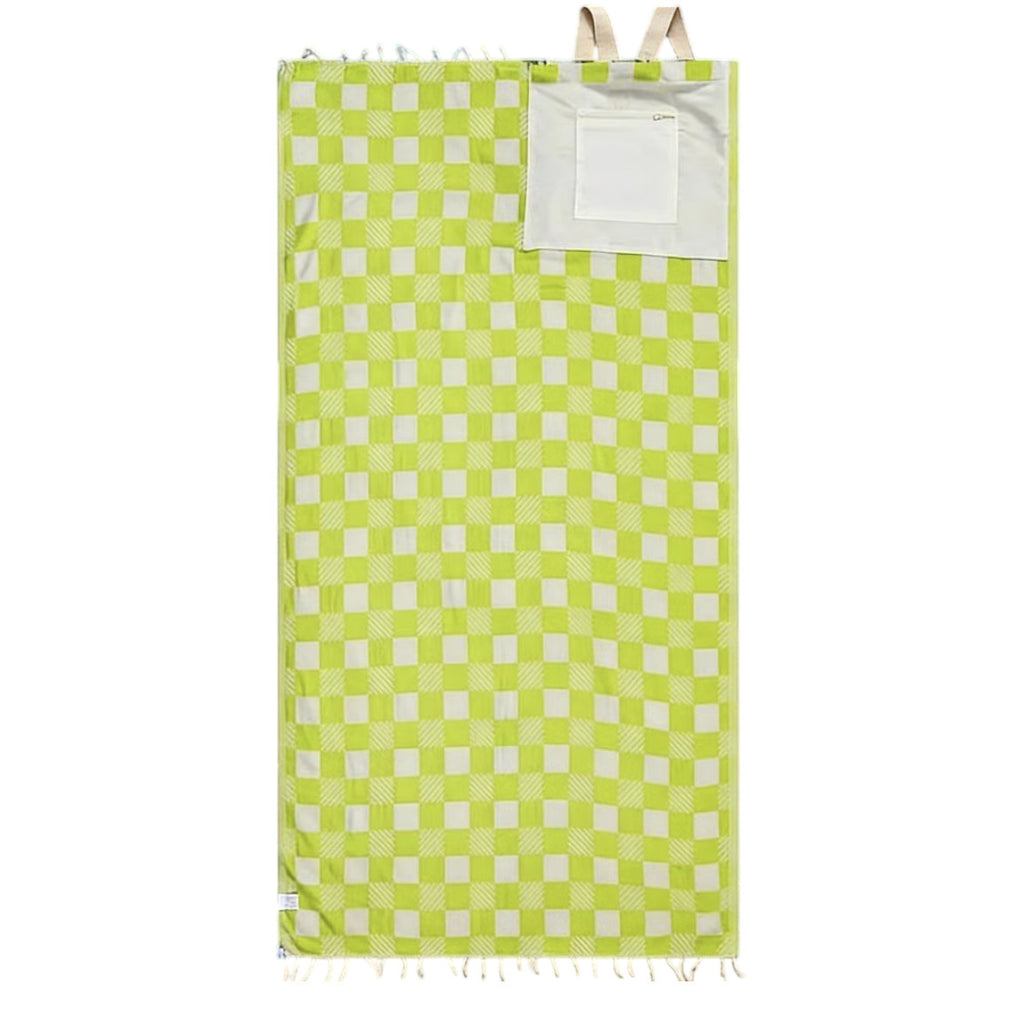 Sac de serviette de plage convertible 2-en-1 élégant