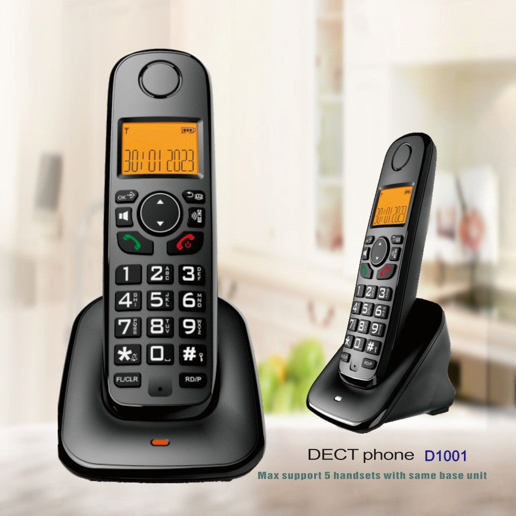 Bureau d'affaires sans fil numérique Accueil DECT Téléphone