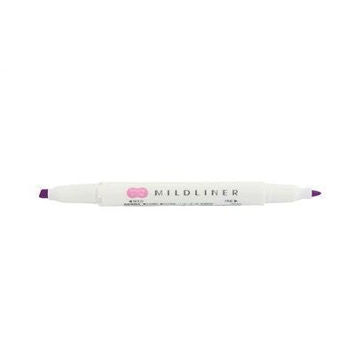 Stylo de marquage de couleur double tête élégant et doux