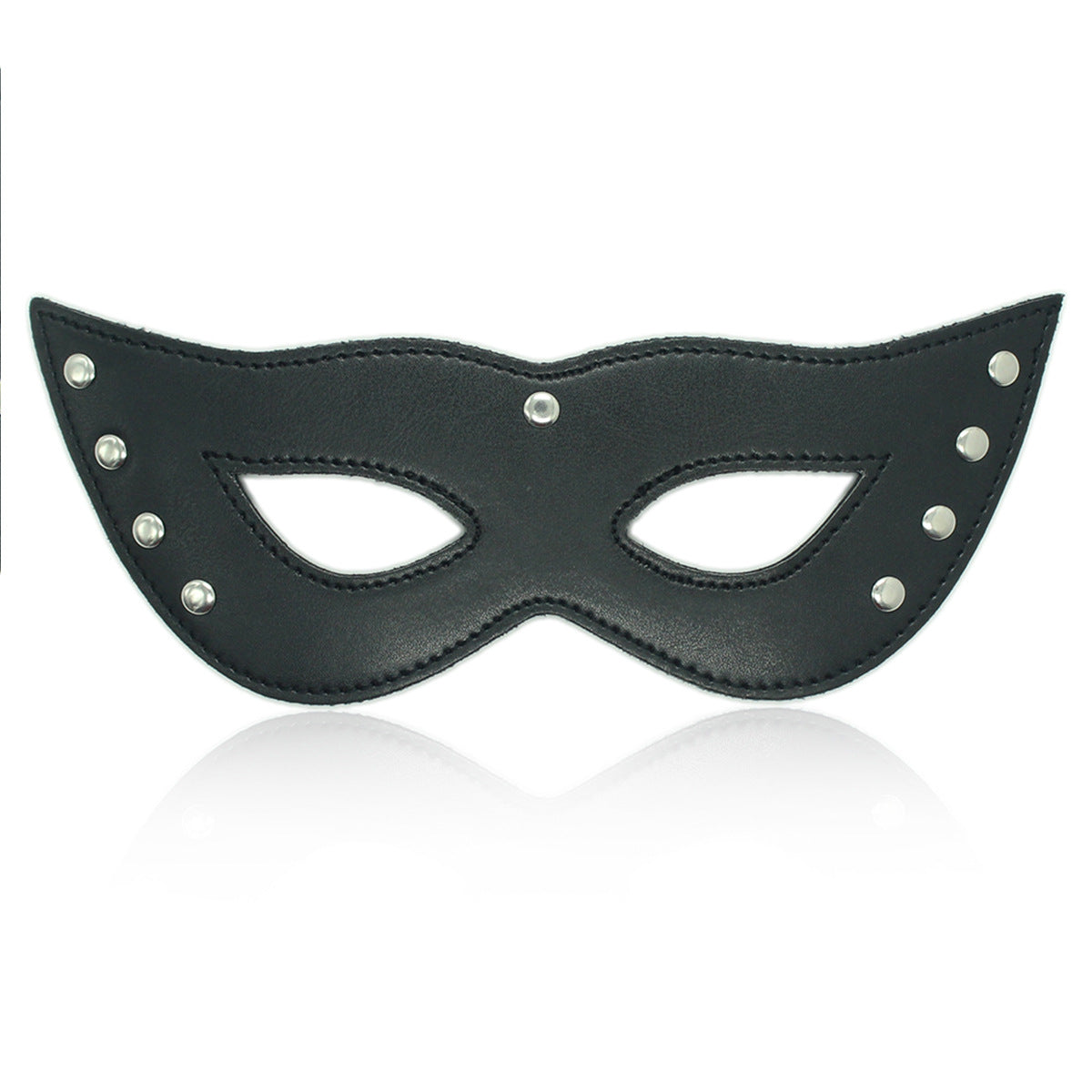 Masque des yeux en cuir de Black Cat