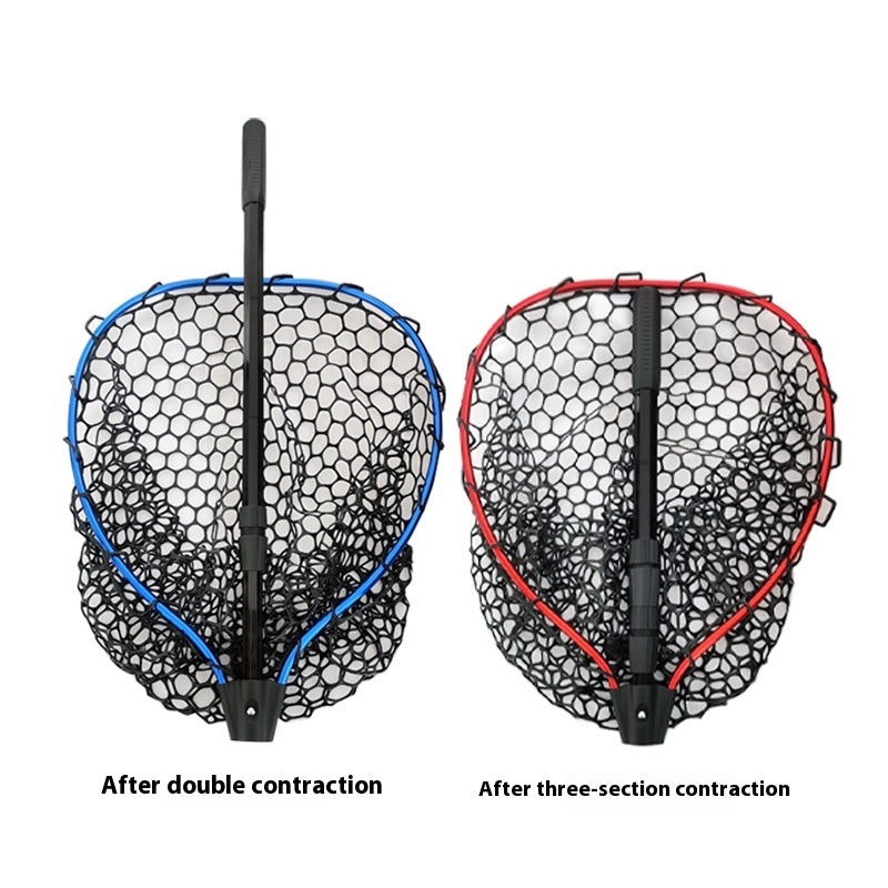 Luyada Dip Net alliage d'aluminium Rod télescopique multi-section