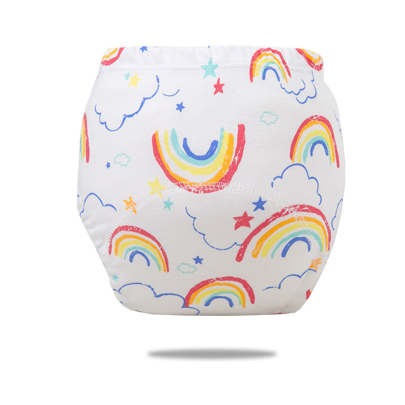 Pantalons d'entraînement de toilette bébé Pure coton imperméable Couche lavable