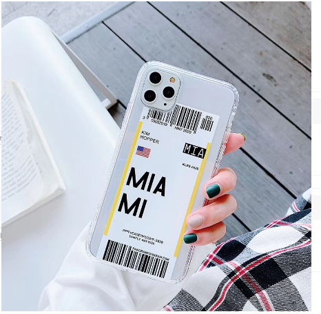 Cas de téléphone de billet