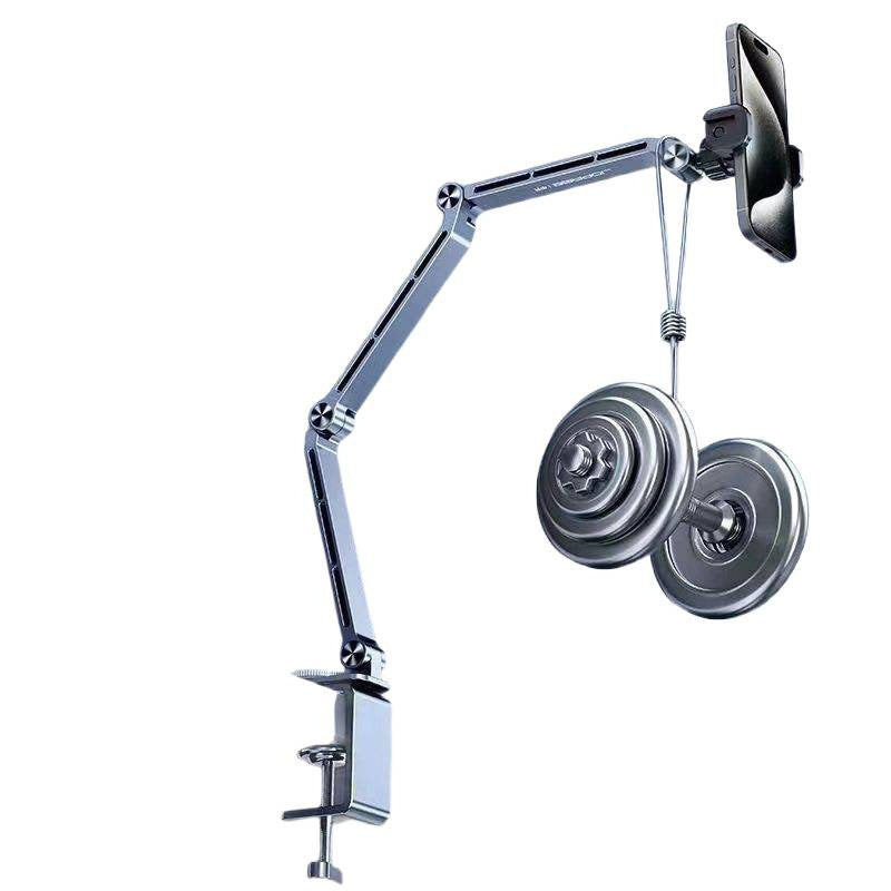Support de téléphone pliable en alliage d'aluminium rotatif universel tout-en-un