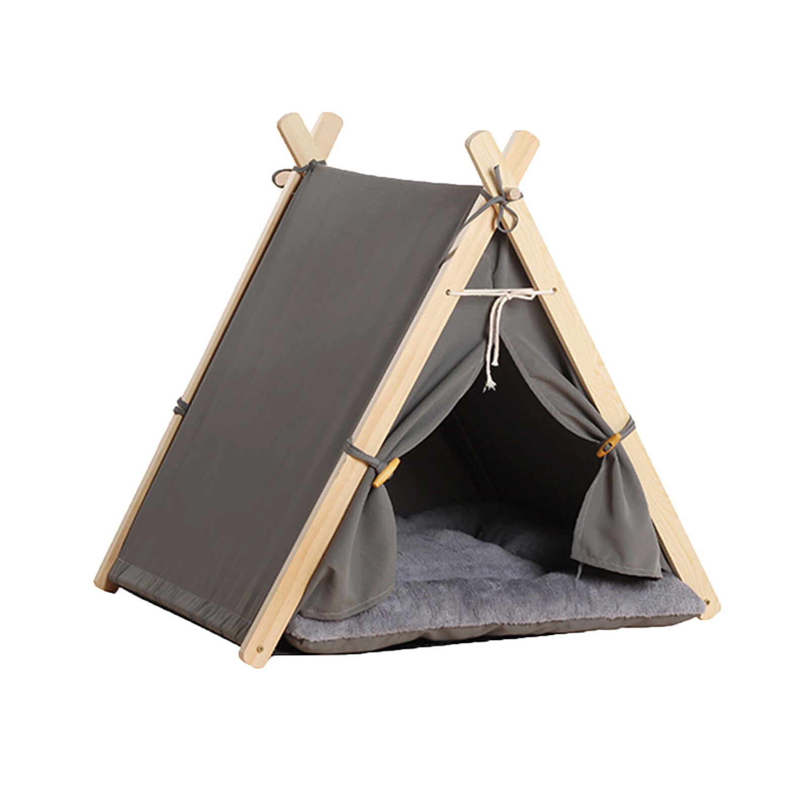 Grand chat lit de teepee Dog&Puppy&Cat&Kitten Igloo Jouer Tent Tipi House Cushion Mat
