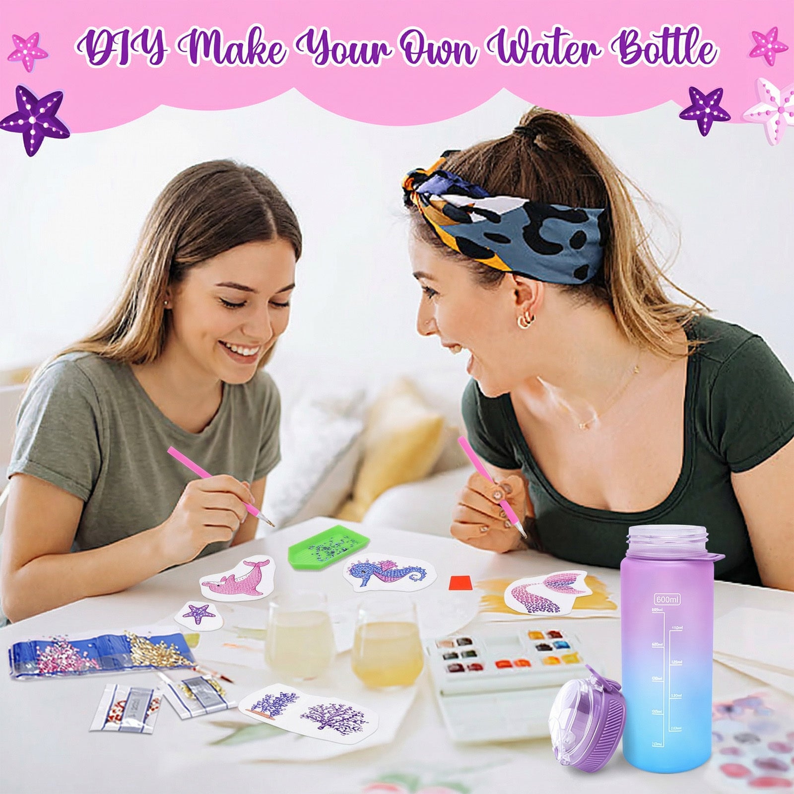 Sirène Craft Kit avec tasse à boire et porte-clés