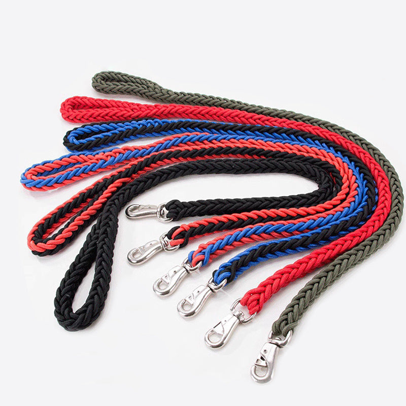 Feuillage en nylon à huit brins adapté aux chiens de taille moyenne à grande