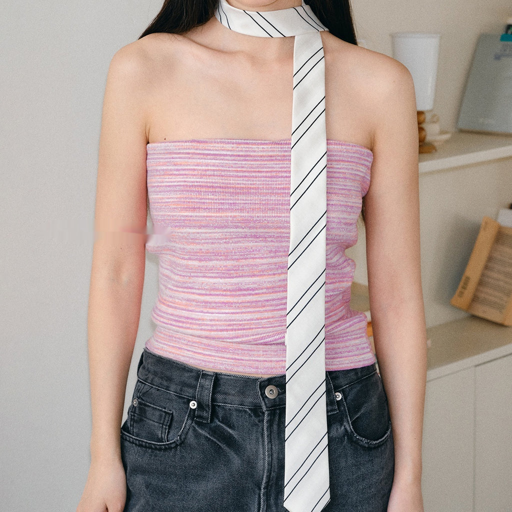 Style College Tie Corée du Sud Design Tie chemise
