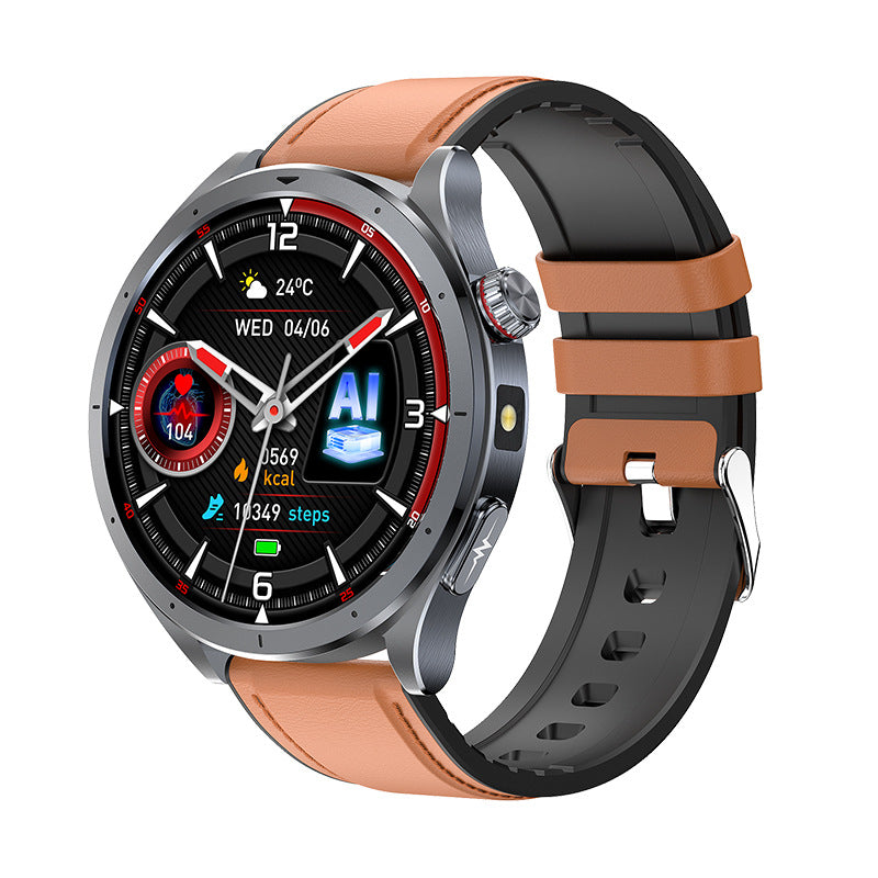 Smartwatch qui prend en charge Bluetooth appelant le suivi du sommeil et la surveillance de la santé