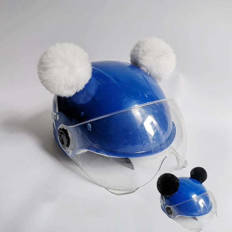Hairball Ears Casque Ornements Ski Cute Personnalité