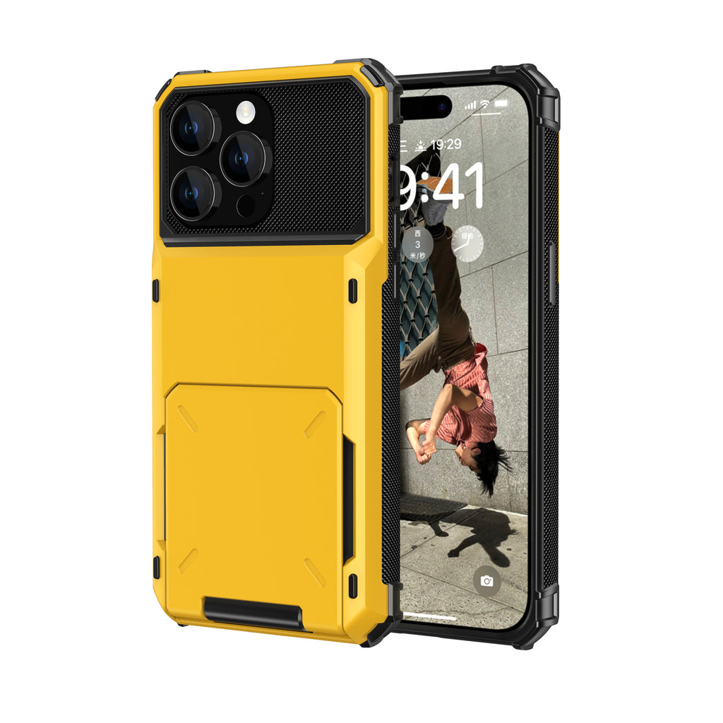 Fashionable Casual Flip Cover Étui de téléphone résistant aux chocs