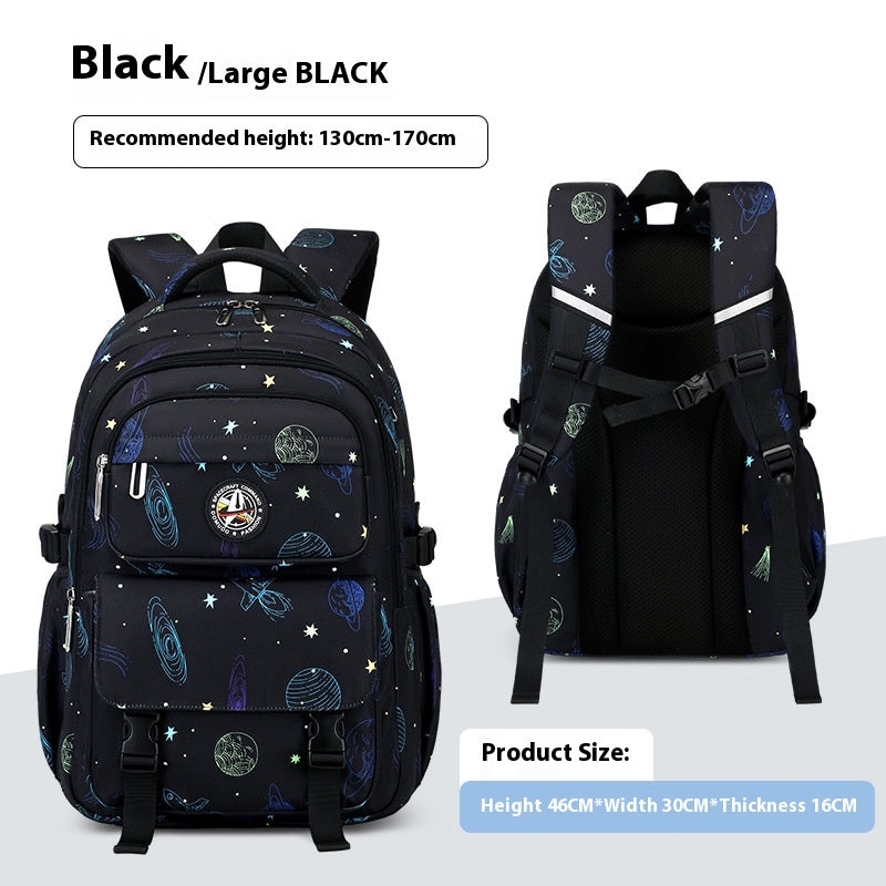 Sac à dos de l'élève de l'école primaire Starry Sky Leisure Schoolbag