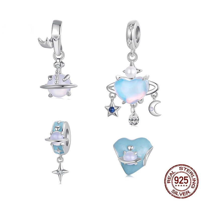 Dreamy Starry Sky Série Bricolage Bracelet Pendentif Accessoires