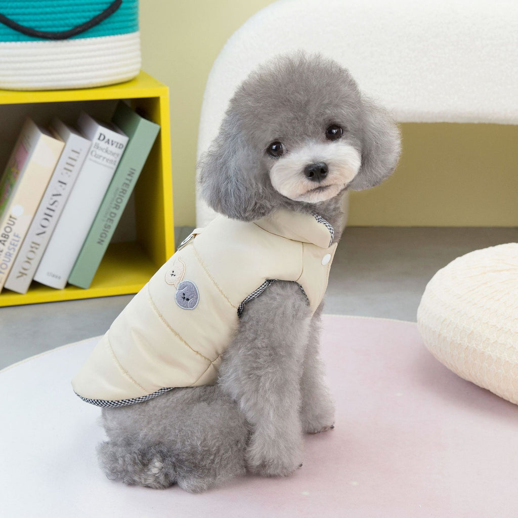 Vêtements de chien d'hiver Veste de coton
