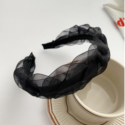 Super Fairy Mesh Headband Female Face Wash Highend Headwear Hairpin Hair Accessoires