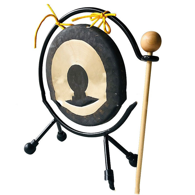 Diamètre 16CM avec cadre Copper Gong Matériel de musique de maternelle