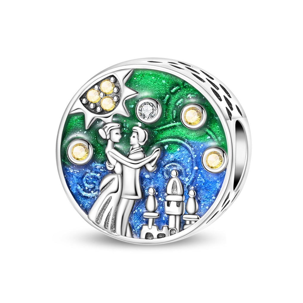 Pendentif romantique et bracelet perlé