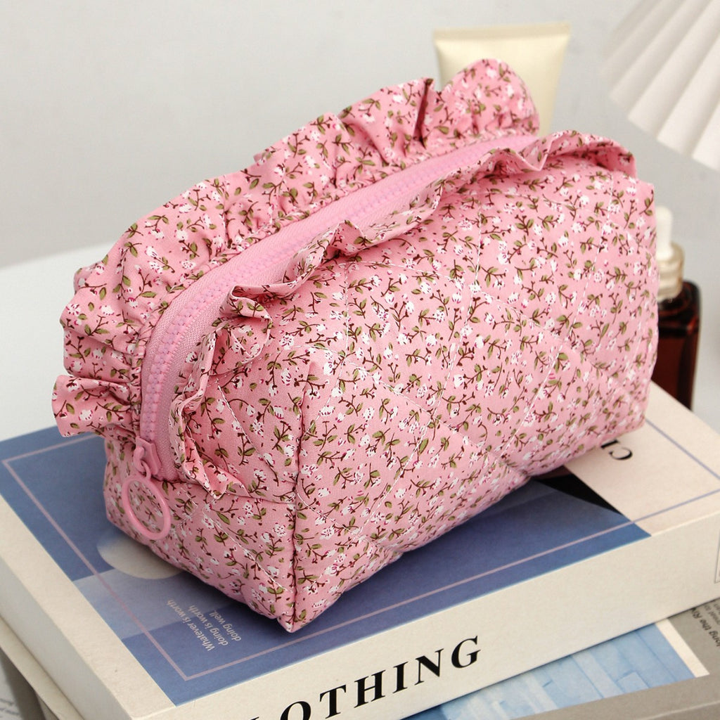 Sac de maquillage en dentelle pour filles de style coréen