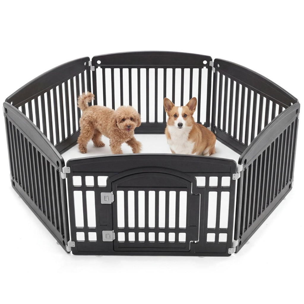 Pare-chocs pour chiens Fence intérieure-extérieure sûre et sécuritaire - pliant et portable idéal pour les petits à