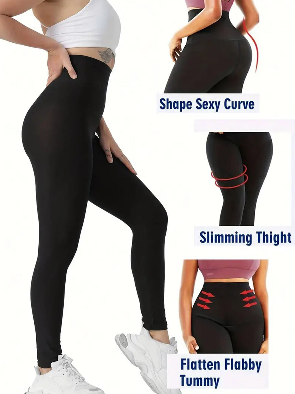 Sauna Sweat Shapewear Shorts Leggings Pantalons Workout Weight Loss Lower Body Shaper Sweatsui