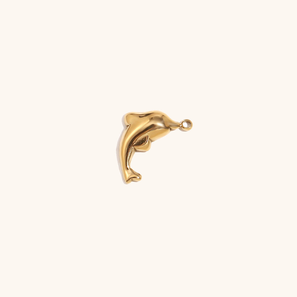 Accessoire de bijoux créatif Pendentif en acier inoxydable avec plaqué or 14K