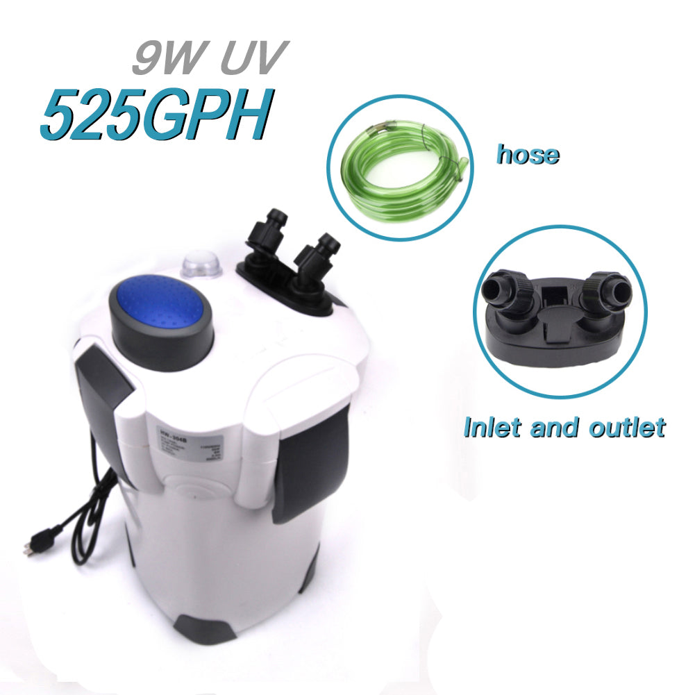 External Aquarium Filter UV Lamp Water Purification and Algae Removal