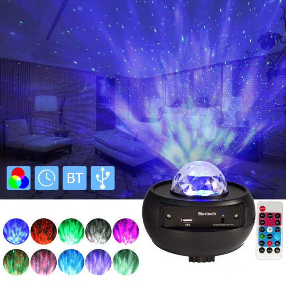Projecteur Starry Sky Ocean Wave LED Light Star SB V