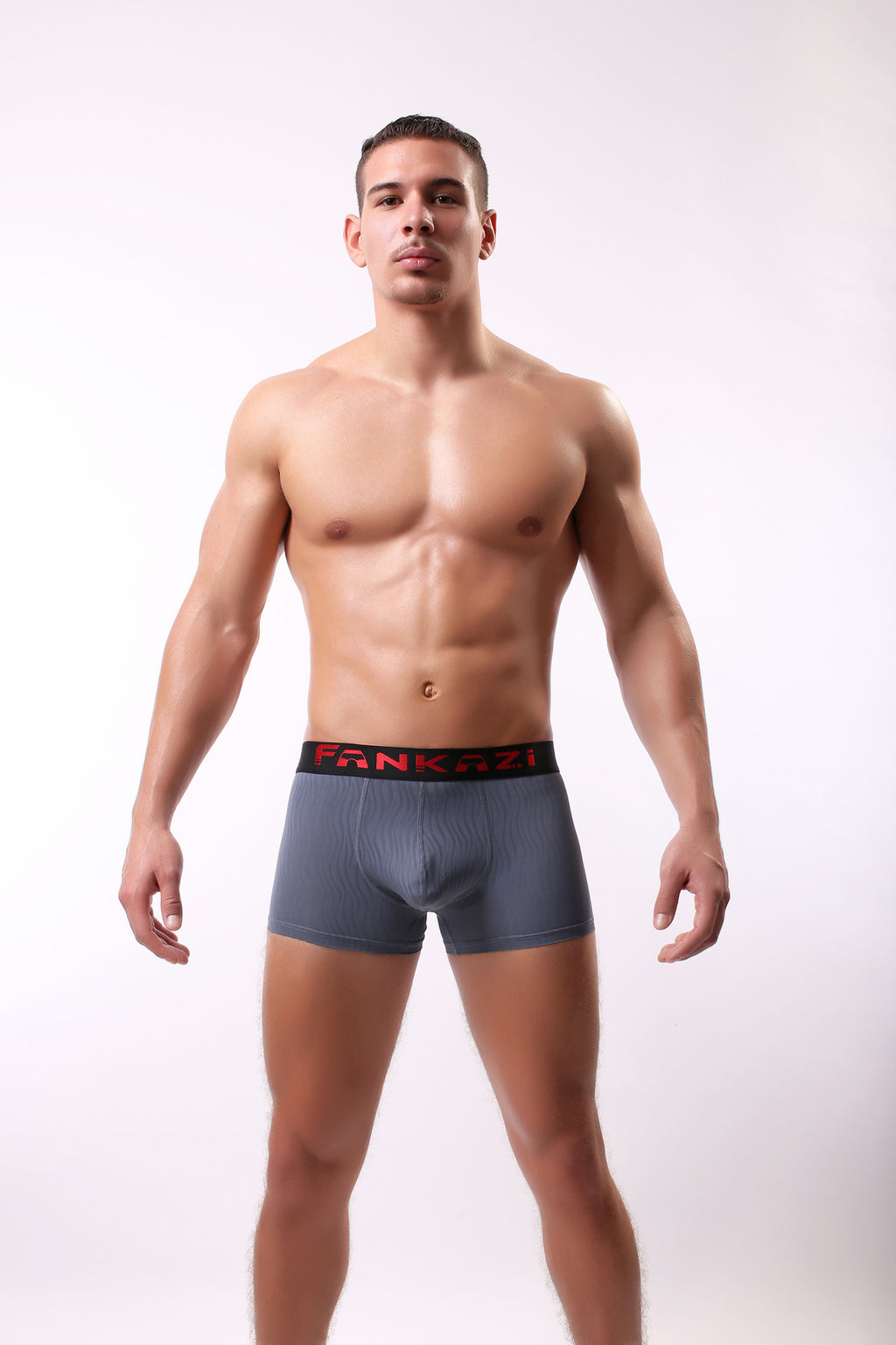 Sous-vêtements pour hommes rayés Boxers respirants et encombrants