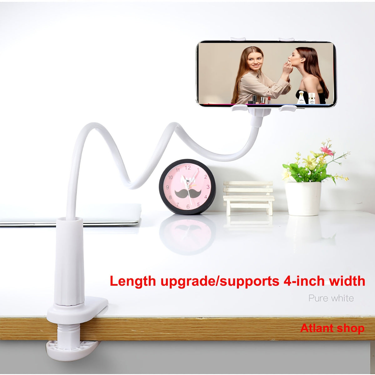 Support de téléphone rotatif 360 degrés Spiral Base Lazy