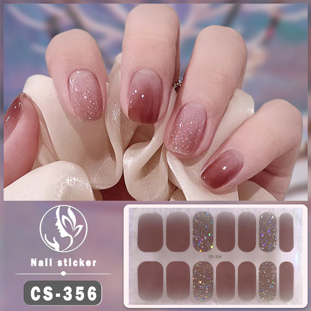 Pièce en forme d'ongle d'art en couleur solide imperméable