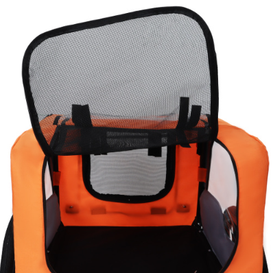 Remorque de vélo pour animaux de compagnie robuste Utdoor avec tout terrain de 16 pouces Roues & universelles