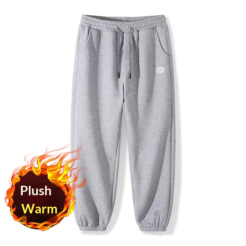 Sweatpants structurés en gaufres pour le port occasionnel et sportif